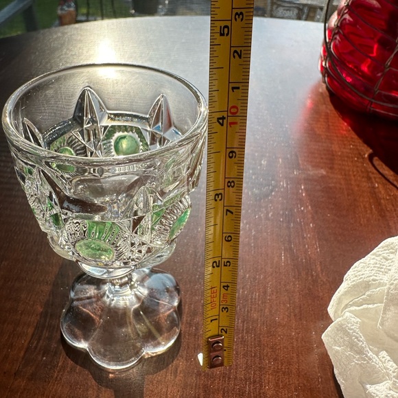 Early American Pattern Glass pattern Newport, aka Bulls Eye & Daisy. US Glass co - Picture 2 of 3